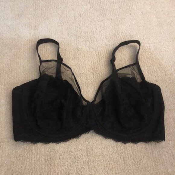 New w/o Tags | Black Bra | Size 42DD - Picture 2 of 4